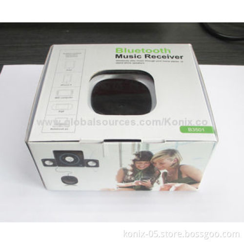 High-speed Bluetooth wireless audio music transmitter receiver with one charging port
